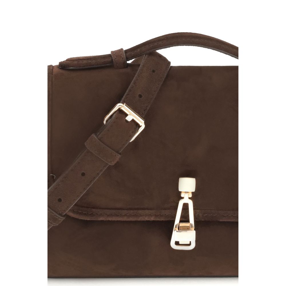 Gabriela Hearst Brown Leather Shoulder Bag | Regal Royce