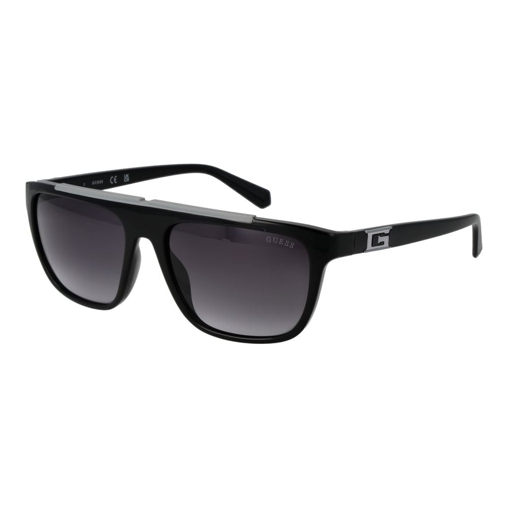 Guess Black Stainless Steel Sunglasses | Regal Royce
