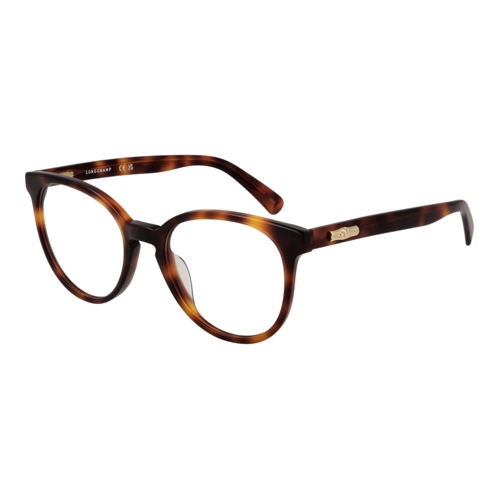 Longchamp Brown Cellulose Acetate Glasses (Frames) | Regal Royce