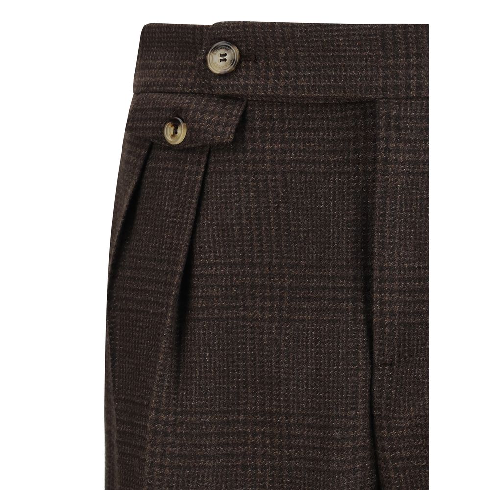 Brunello Cucinelli Brown Wool Two-Piece Suit | Regal Royce