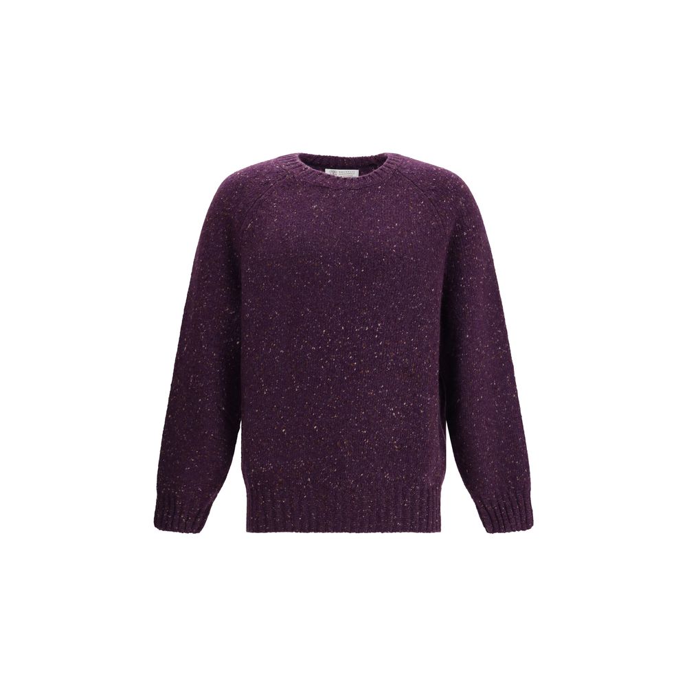 Brunello Cucinelli Purple Cashmere Sweatshirt