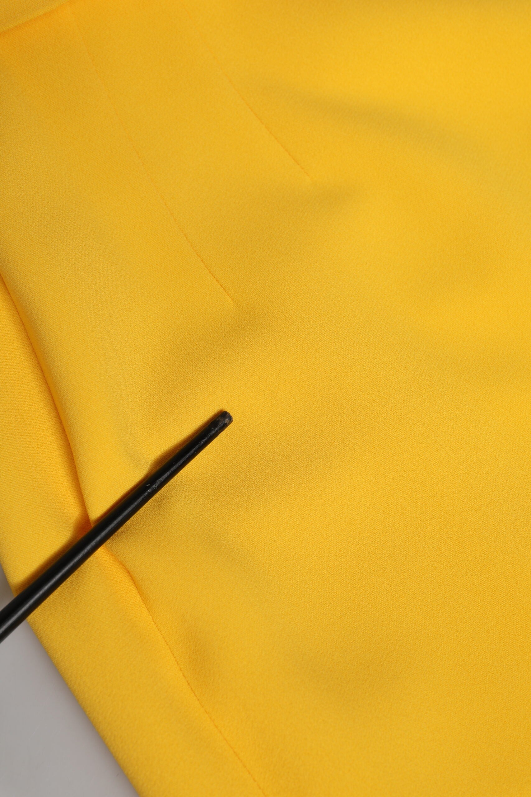 Dolce & Gabbana Yellow One Shoulder Side Slit Sheath Dress | Regal Royce