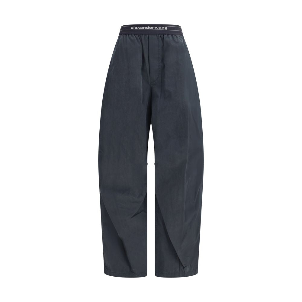 Alexander Wang Black Cotton Casual Pants | Regal Royce