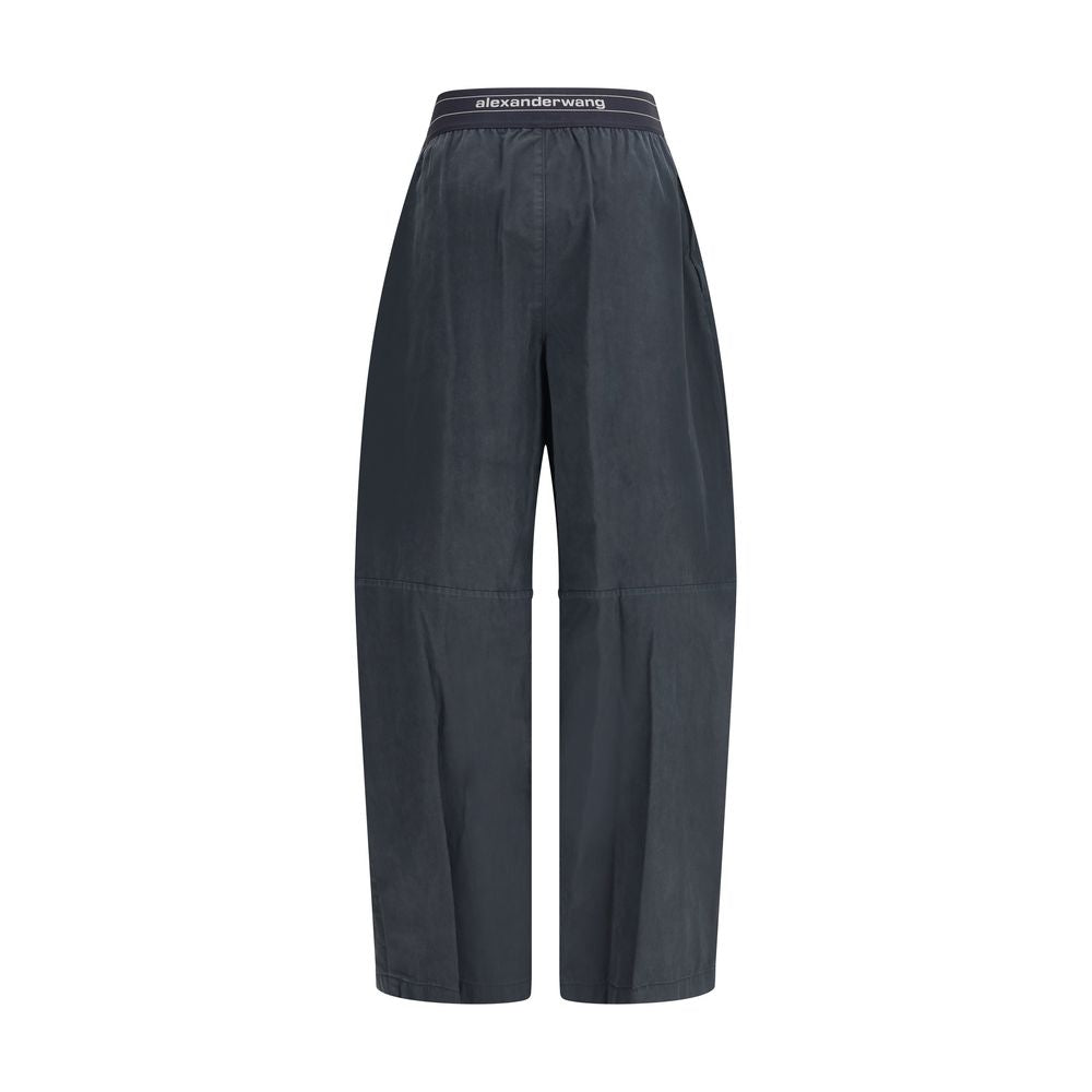 Alexander Wang Black Cotton Casual Pants | Regal Royce
