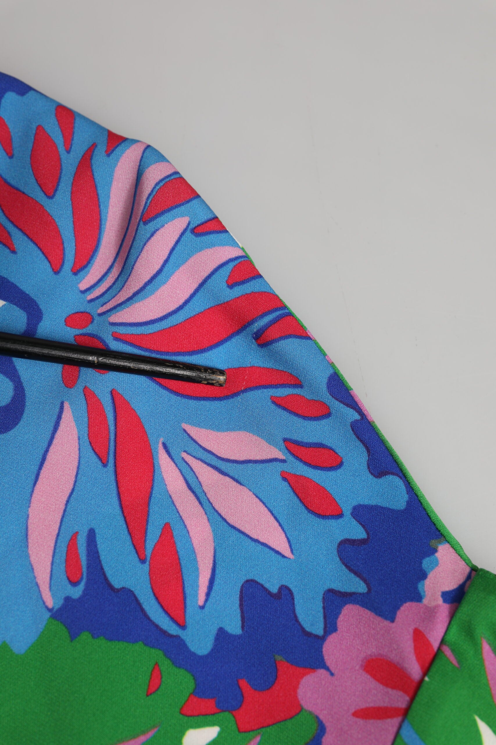 Dolce & Gabbana Multicolor Floral Print Silk Tunic Blouse Top | Regal Royce