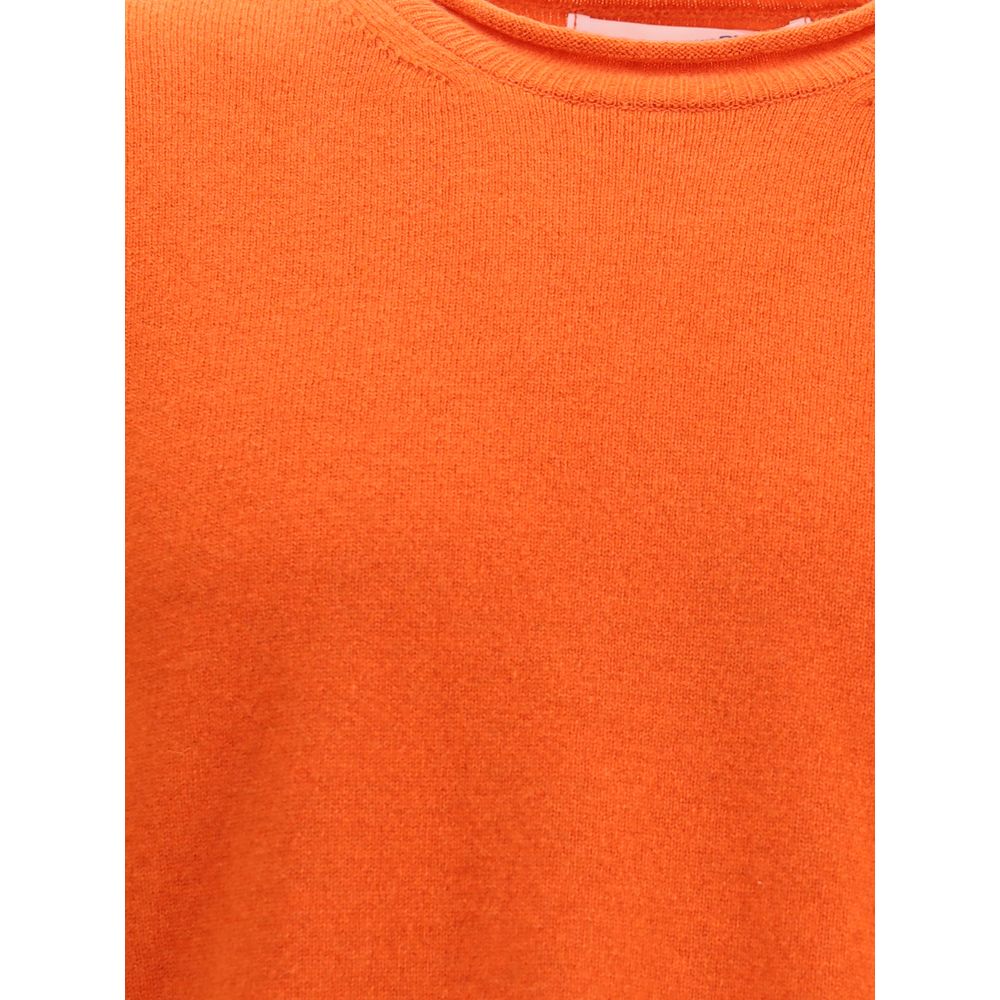 Comme Des Garçons Orange Wool Sweatshirt | Regal Royce