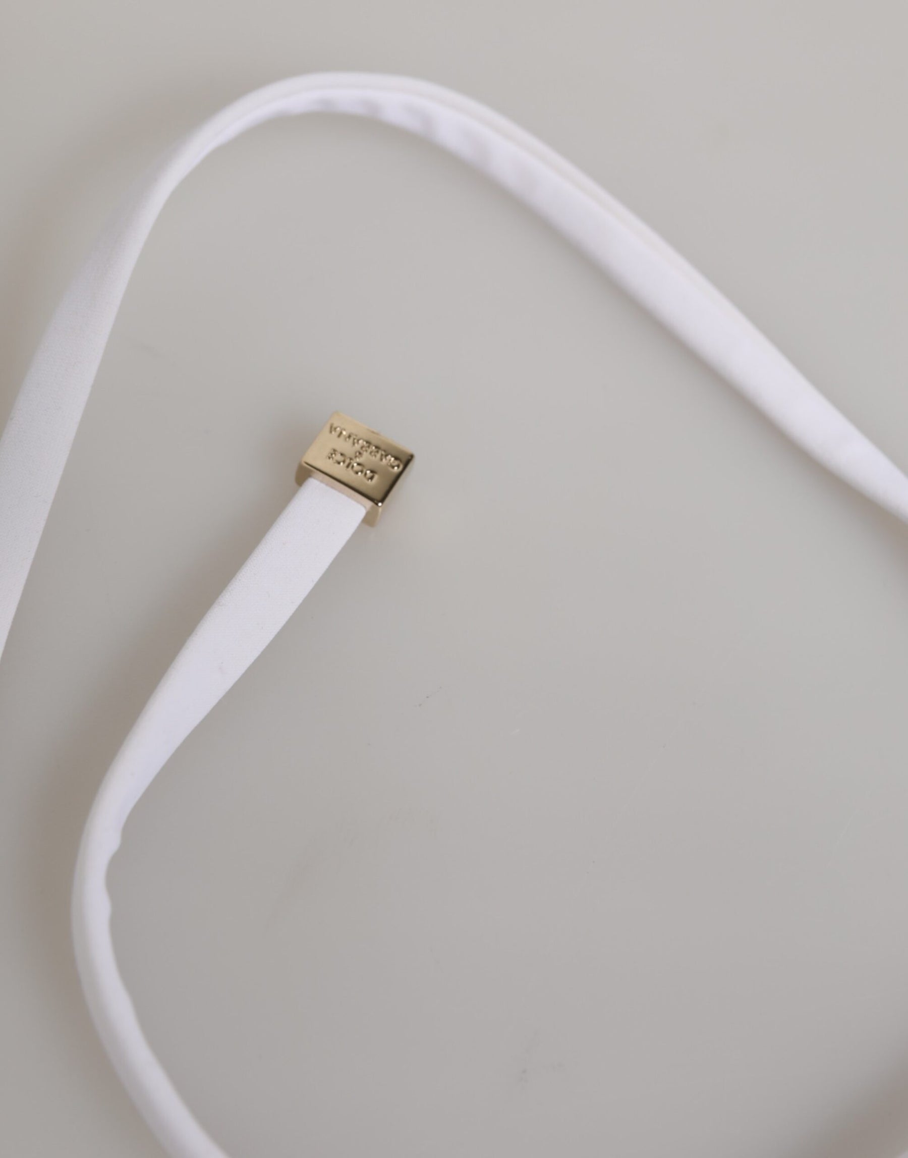 Dolce & Gabbana White Logo Swimsuit 2 Piece Top Bottom Swimwear | Regal Royce