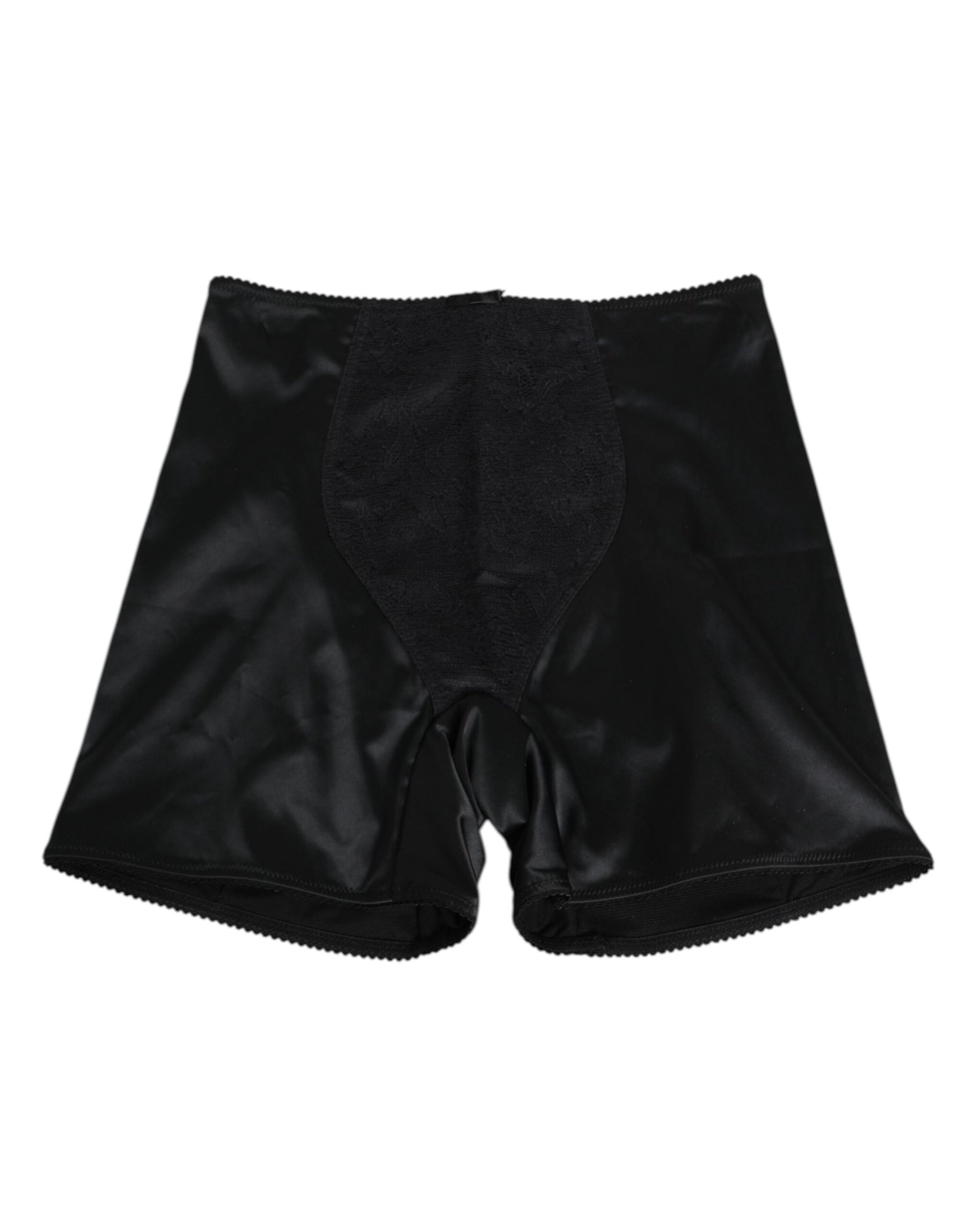 Dolce & Gabbana Black Silk Stretch Slip Cycling Women Underwear | Regal Royce