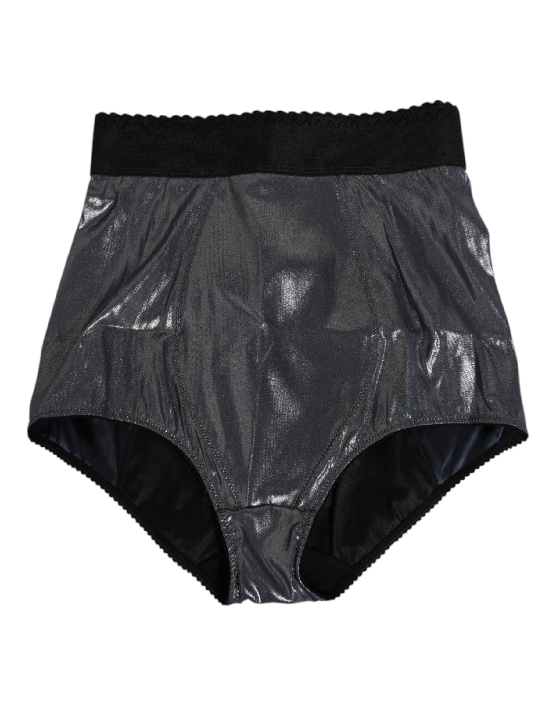 Dolce & Gabbana Gray Silk Stretch Slip Girdle Panty Underwear | Regal Royce