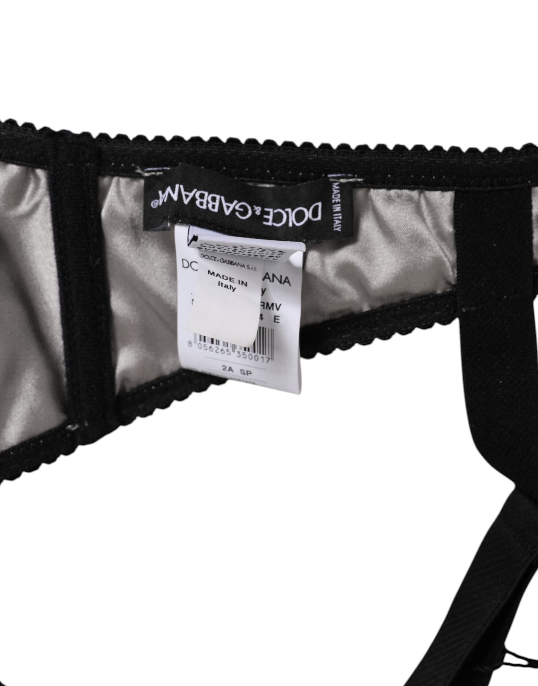 Dolce & Gabbana Gray Acetate Stretch Balconcino Bra Underwear | Regal Royce