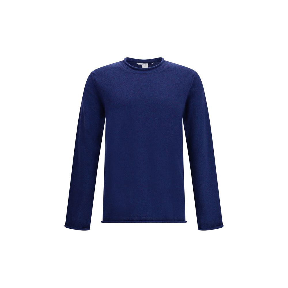 Comme Des Garçons Blue Wool Sweatshirt | Regal Royce
