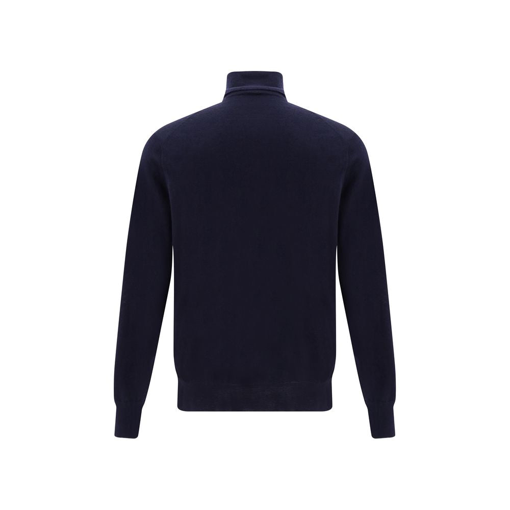 Brunello Cucinelli Blue Cashmere Sweater | Regal Royce