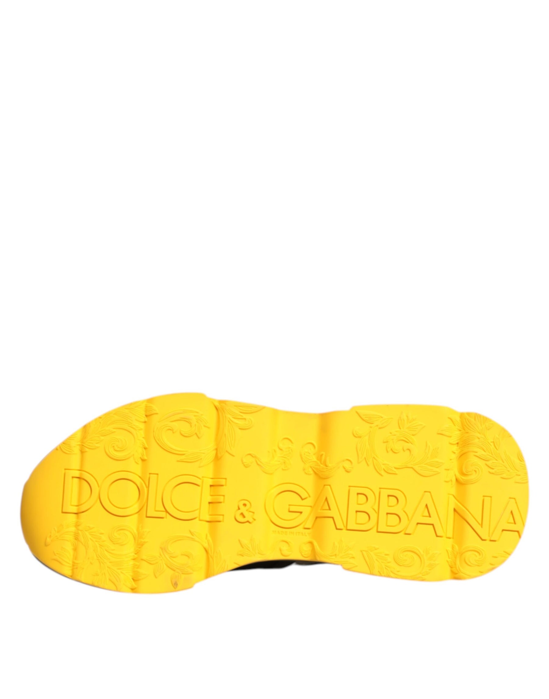 Dolce & Gabbana Black Daymaster Low Top Men Sneakers Shoes | Regal Royce