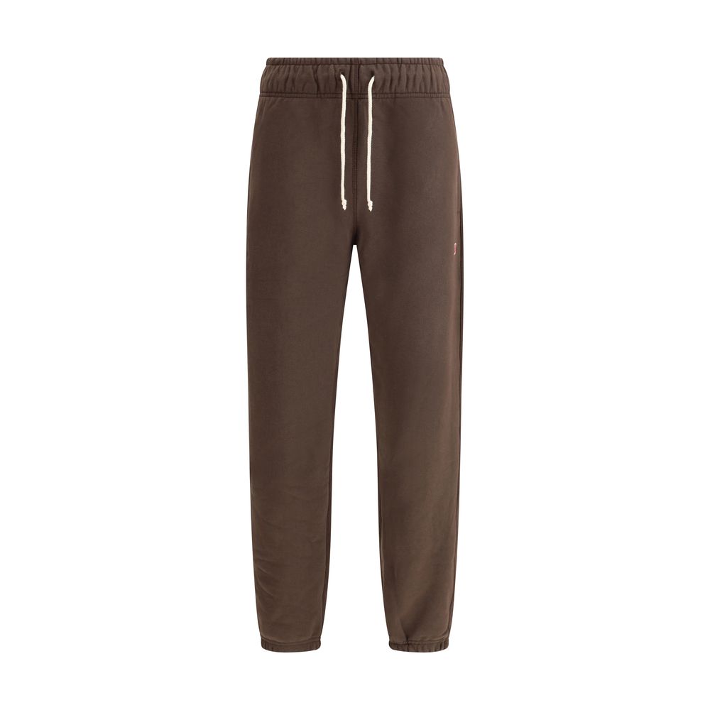 New Balance Brown Cotton Joggers (Workout Pants) | Regal Royce