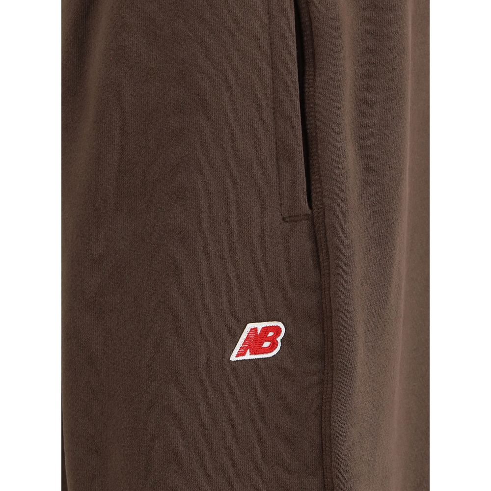 New Balance Brown Cotton Joggers (Workout Pants) | Regal Royce