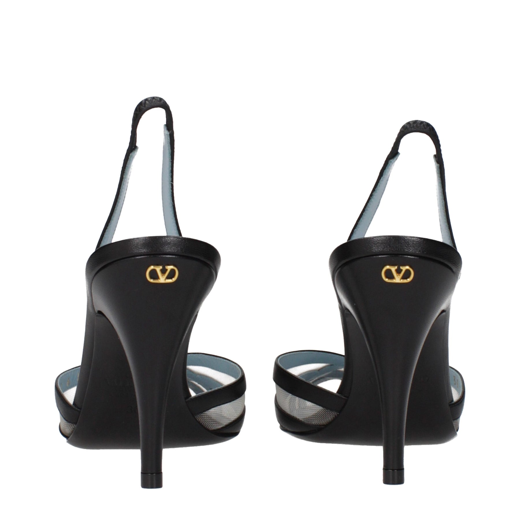 Valentino Garavani Black Leather High Heel Pumps | Regal Royce