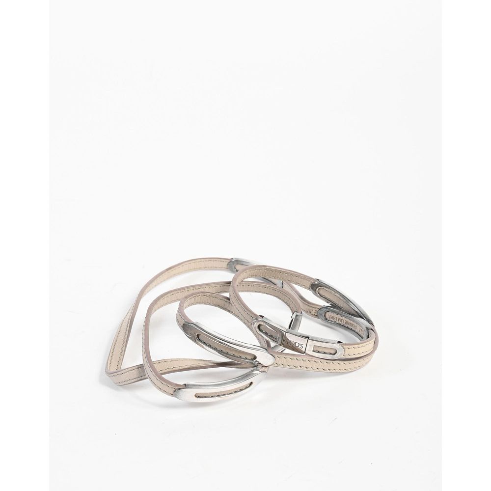 Tod's Beige Leather Bracelet | Regal Royce