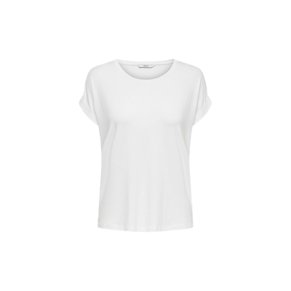 Only White Polyester T-Shirt | Regal Royce