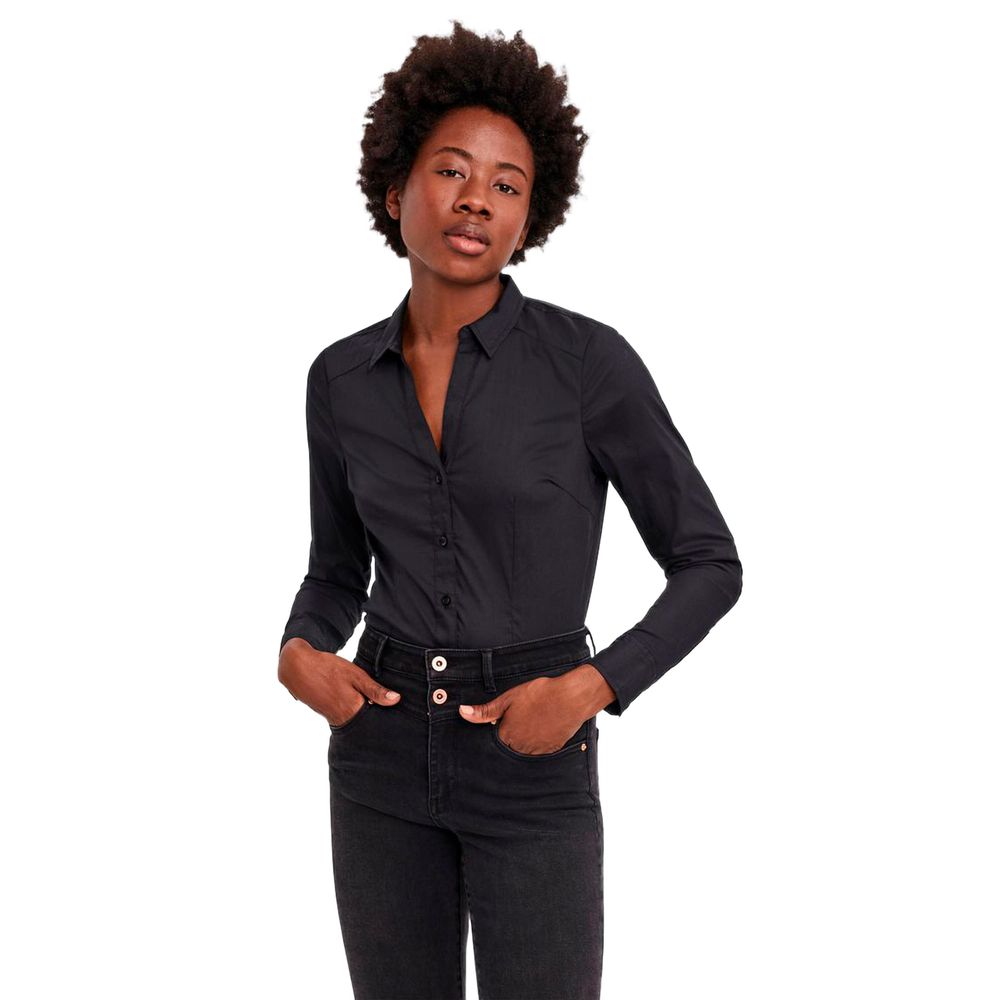 Vero Moda Black Cotton Bodysuit | Regal Royce