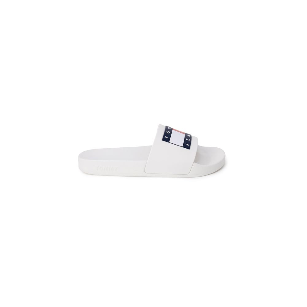 Tommy Hilfiger Jeans White Polyethylene Slippers | Regal Royce