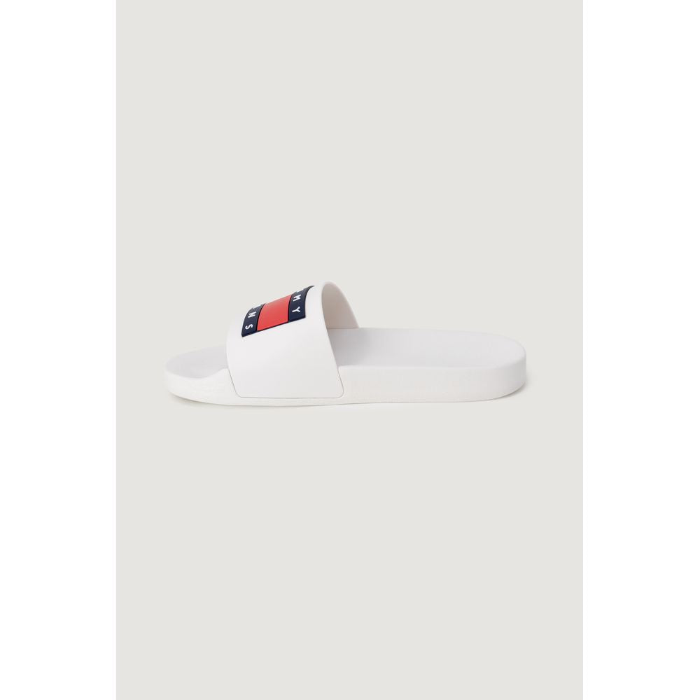 Tommy Hilfiger Jeans White Polyethylene Slippers | Regal Royce