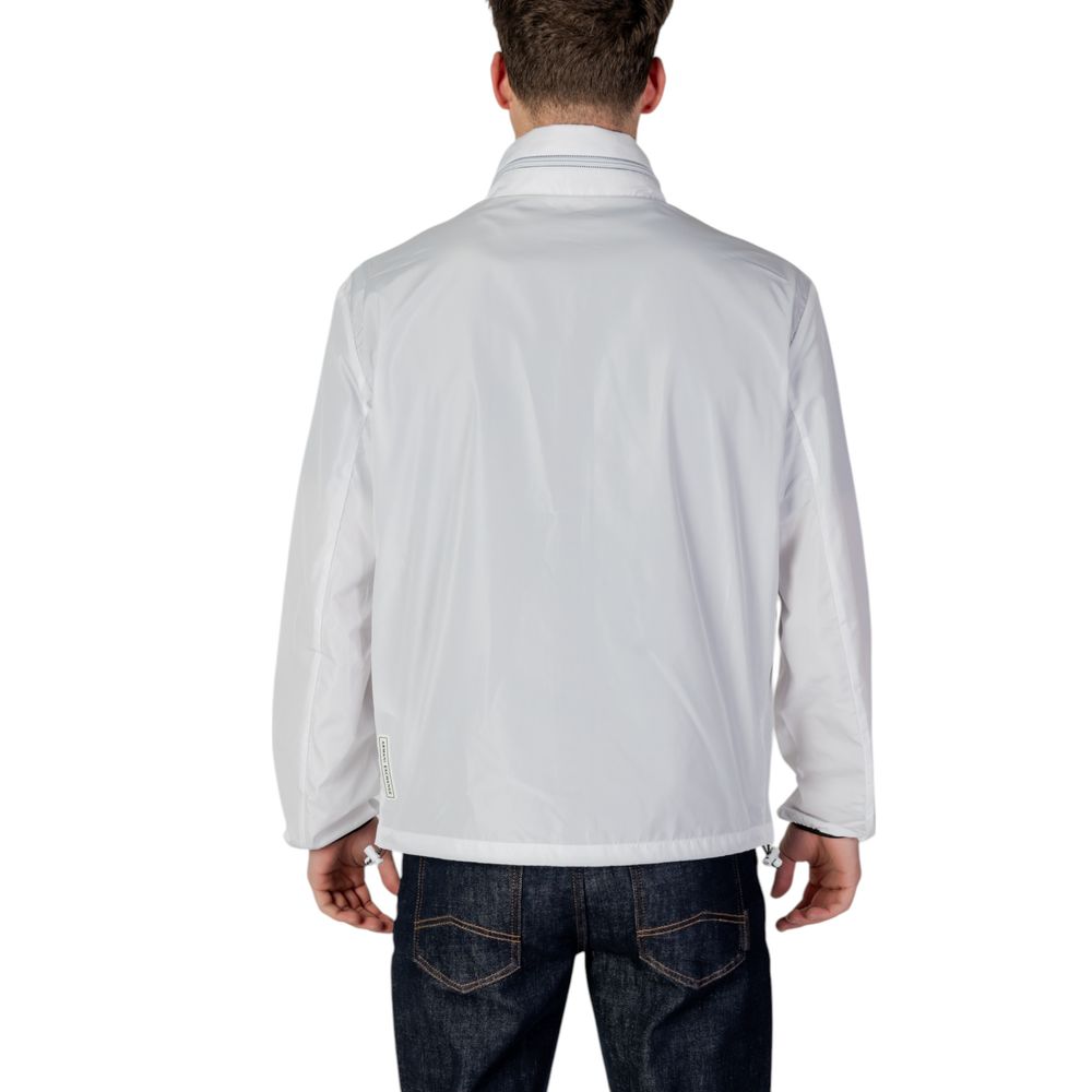 Armani Exchange White Polyester Shell Jacket | Regal Royce