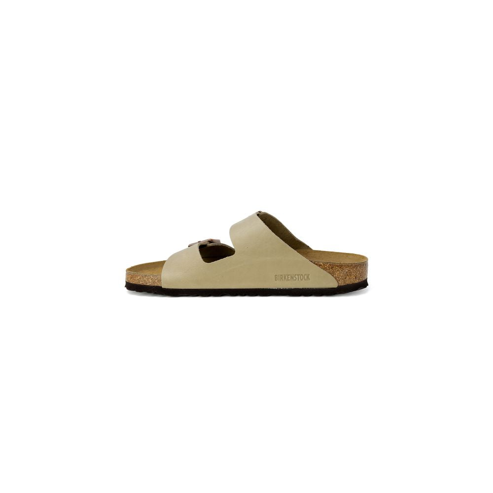 Birkenstock Beige Synthetic Slippers | Regal Royce