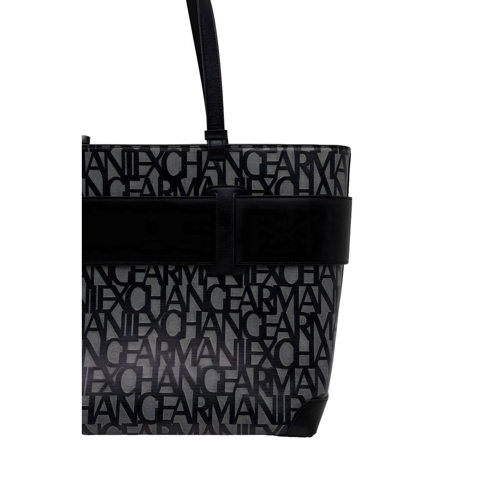 Armani Exchange Black Polyethylene Handbag | Regal Royce