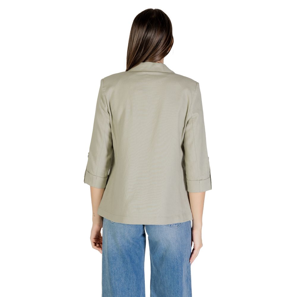 Only Green Linen Blazer | Regal Royce