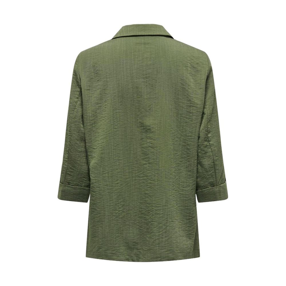 Only Green Viscose Blazer | Regal Royce