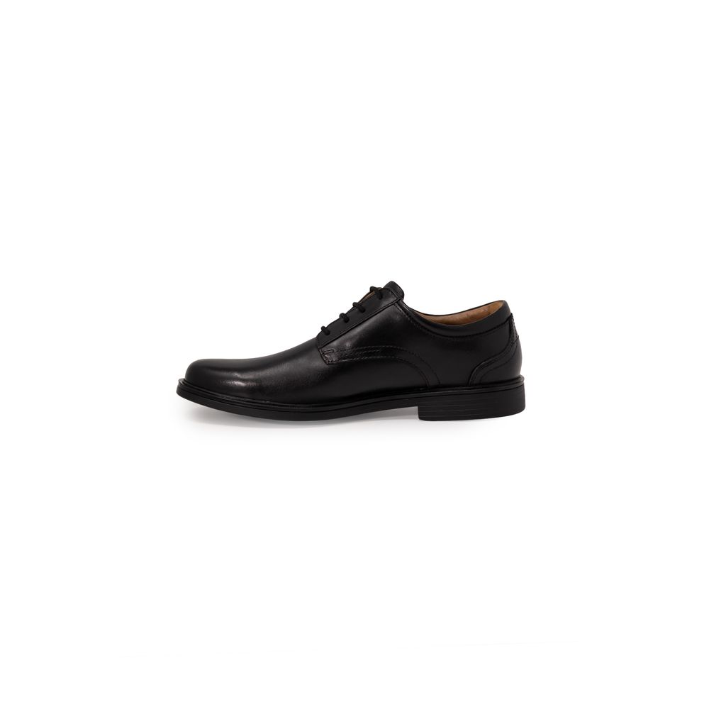 Clarks Black Leather Oxfords And Derbies | Regal Royce