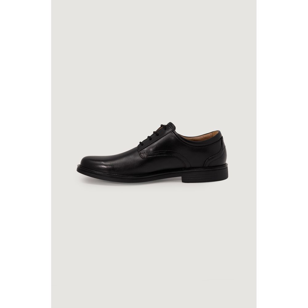 Clarks Black Leather Oxfords And Derbies | Regal Royce