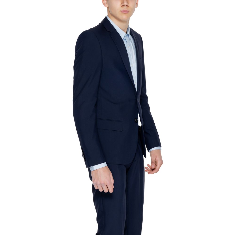 Antony Morato Blue Polyester Blazer | Regal Royce