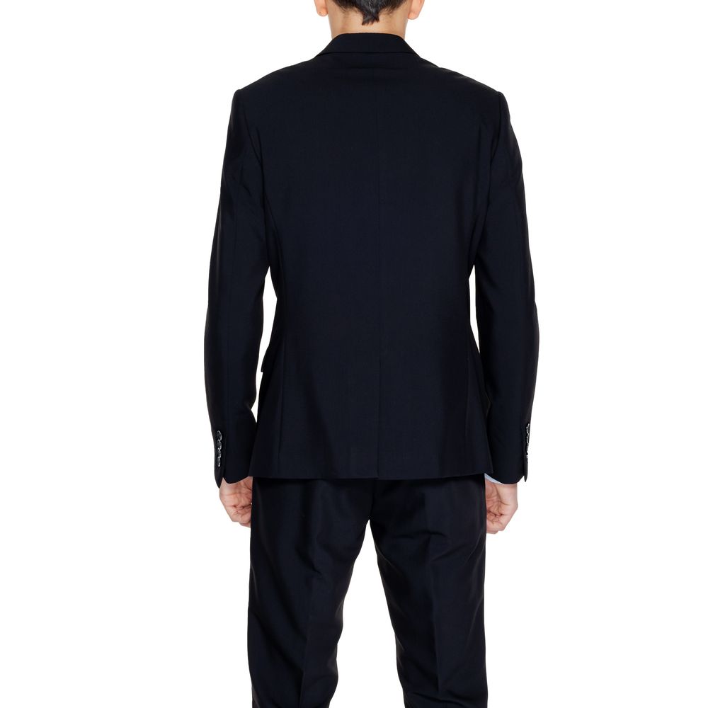 Antony Morato Black Polyester Blazer | Regal Royce