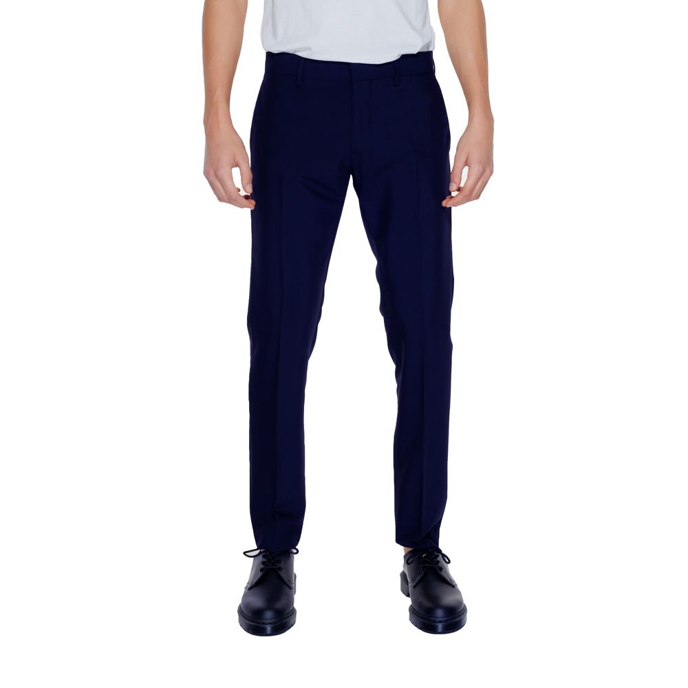 Antony Morato Blue Polyester Pant | Regal Royce