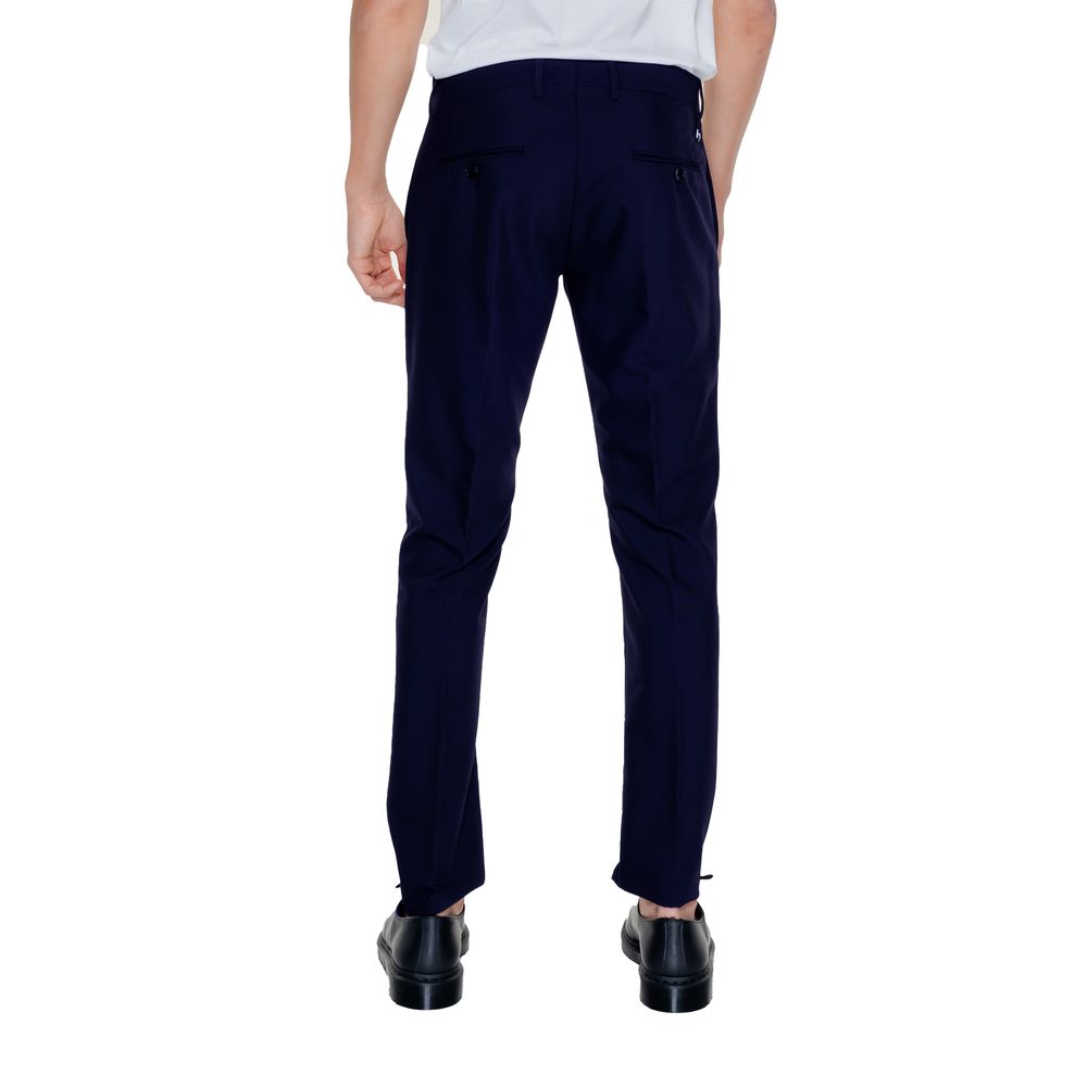 Antony Morato Blue Polyester Pant | Regal Royce