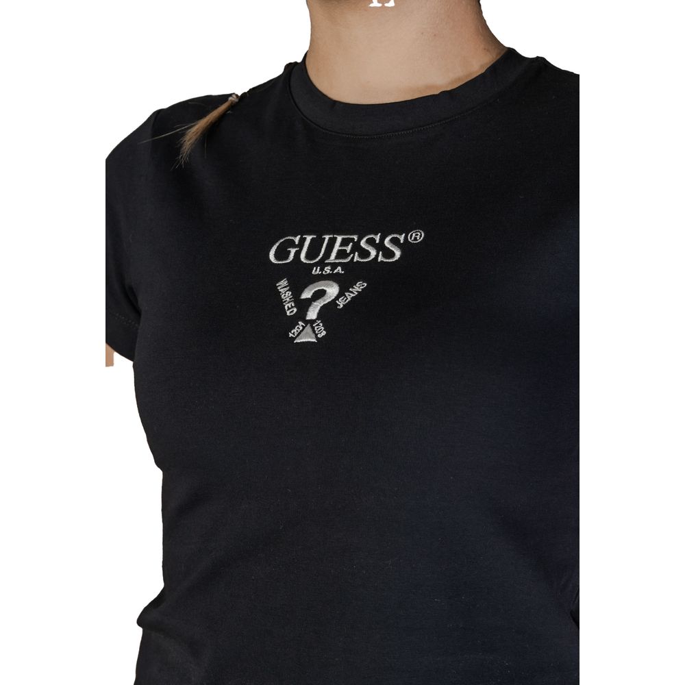 Guess Active Black Cotton T-Shirt | Regal Royce