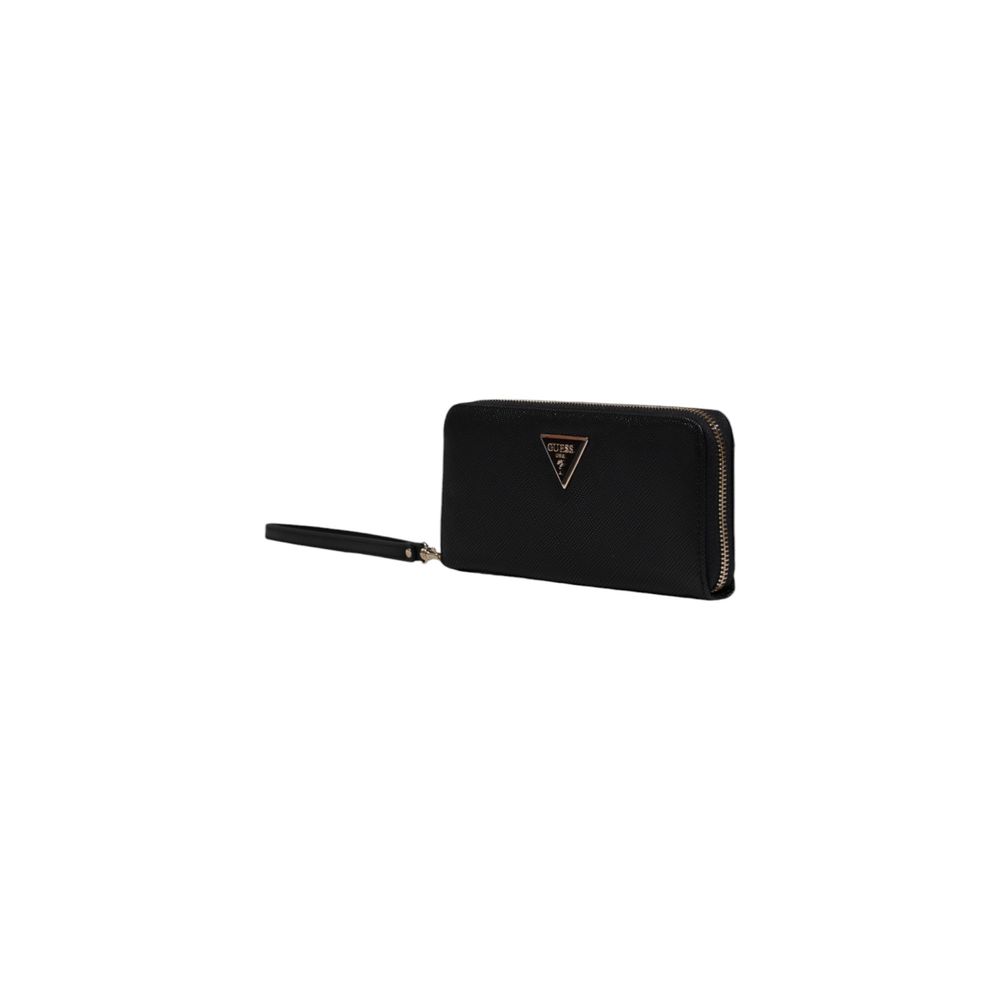 Guess Black Polyethylene Wallet | Regal Royce