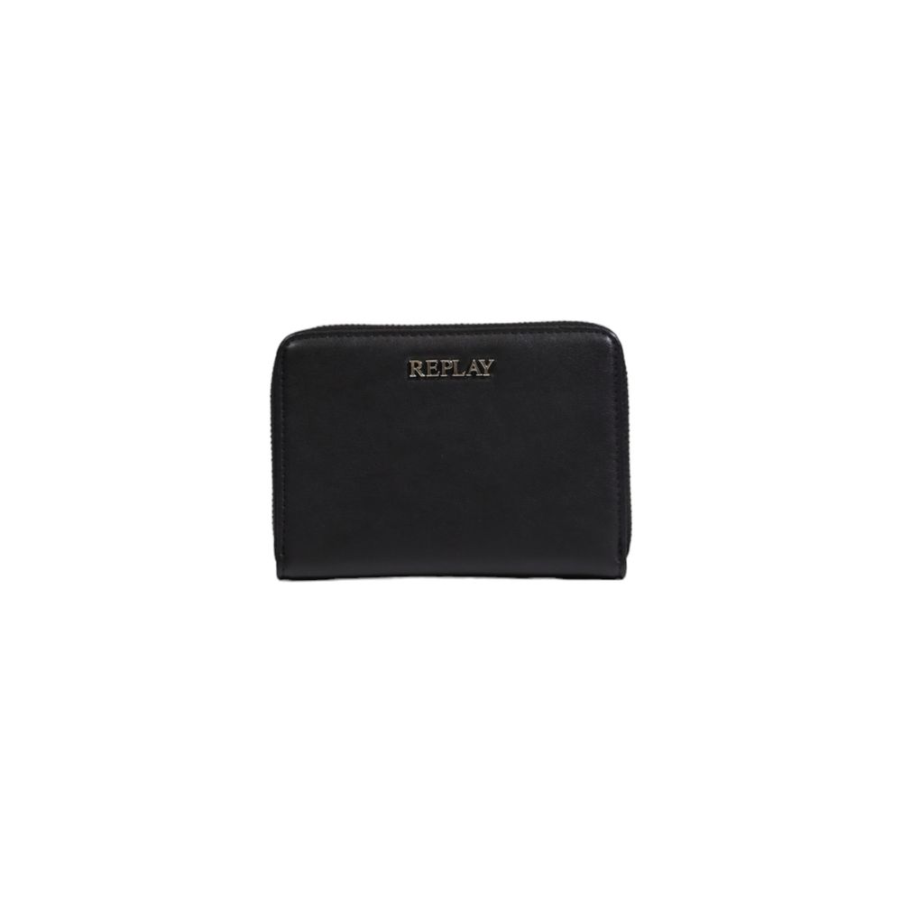 Replay Black Polyester Wallet | Regal Royce
