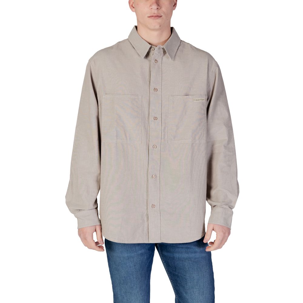 Calvin Klein Jeans Beige Recycled Cotton Clothing | Regal Royce