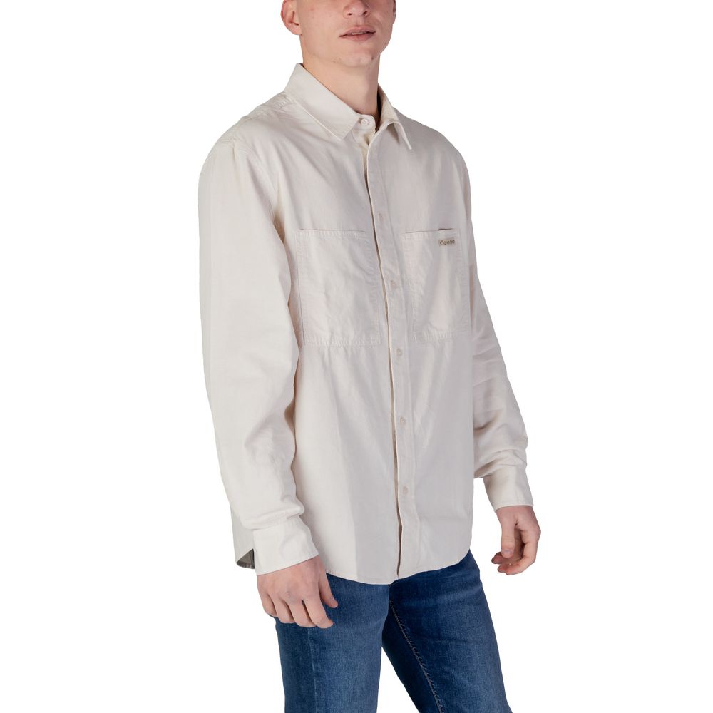 Calvin Klein Jeans Beige Recycled Cotton Clothing | Regal Royce