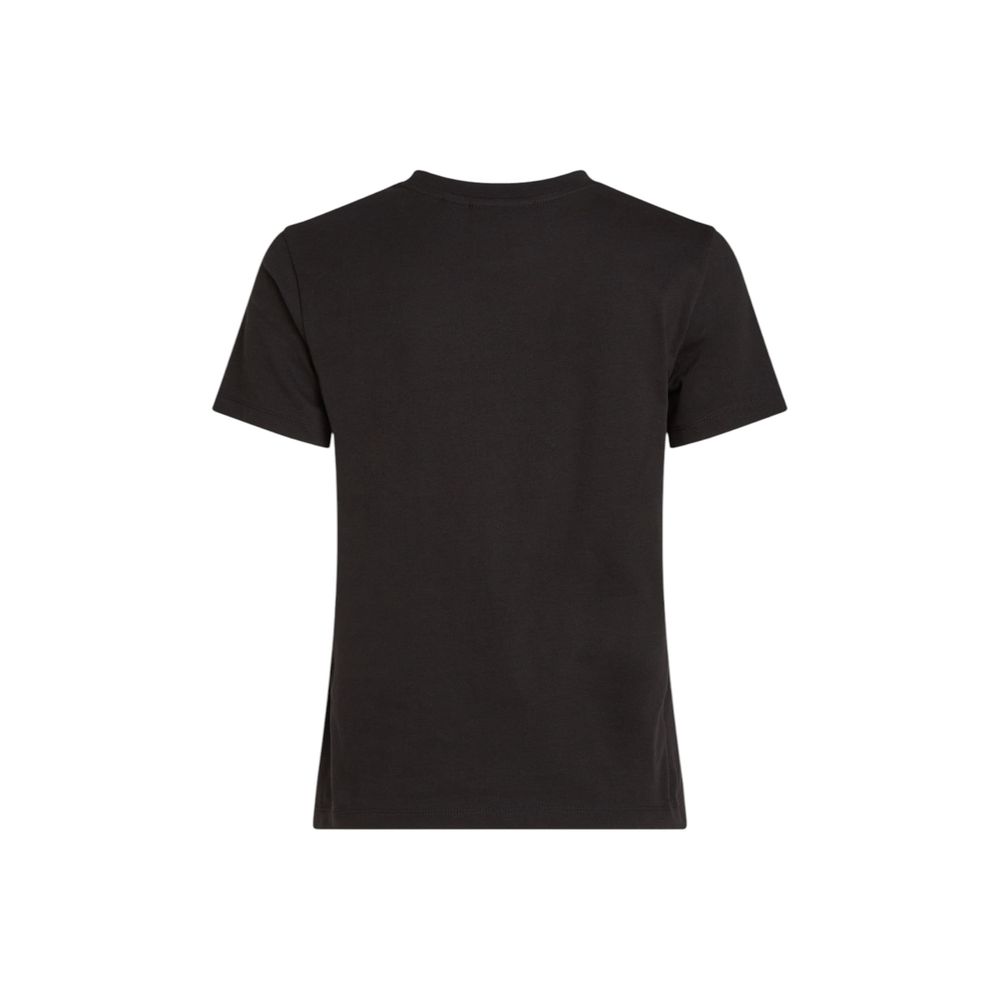 Calvin Klein Jeans Black Recycled Cotton T-Shirt | Regal Royce