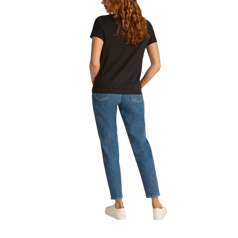 Calvin Klein Jeans Black Recycled Cotton T-Shirt | Regal Royce