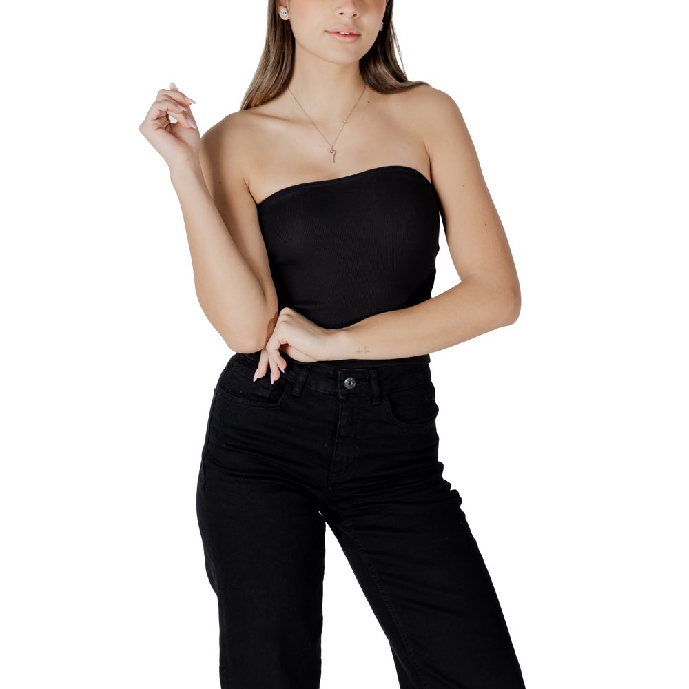 Calvin Klein Jeans Black Recycled Cotton Top | Regal Royce
