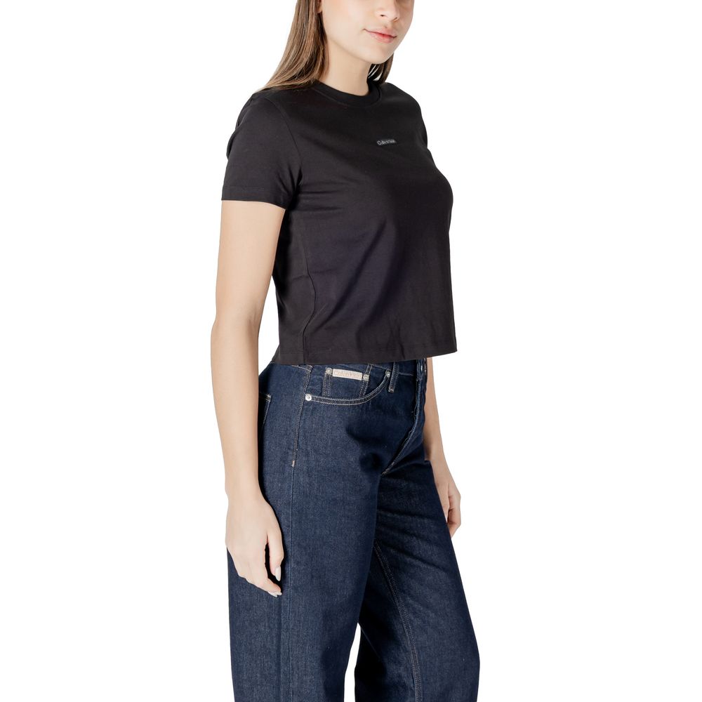 Calvin Klein Jeans Black Recycled Cotton Sportswear | Regal Royce
