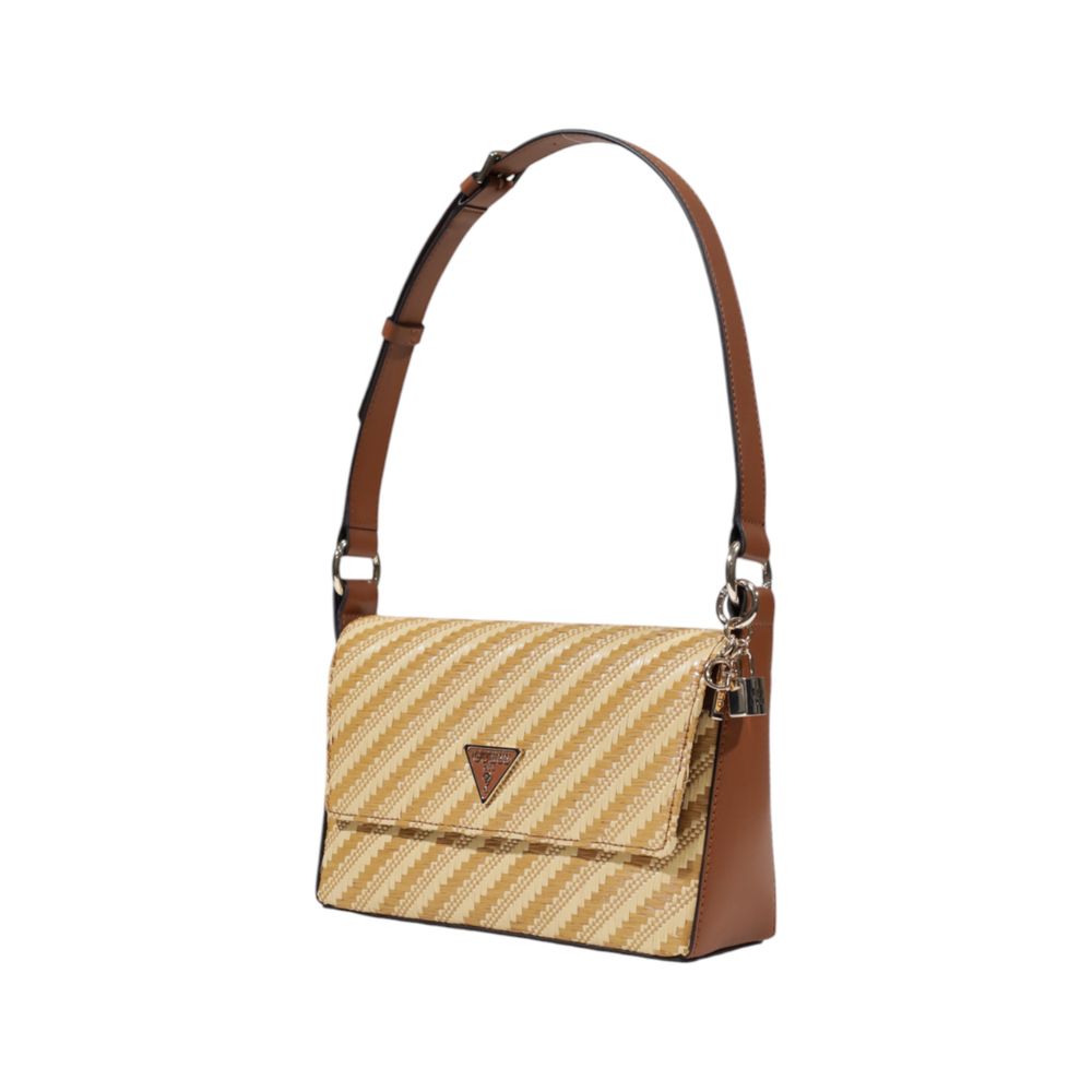 Guess Beige Polypropylene Handbag | Regal Royce