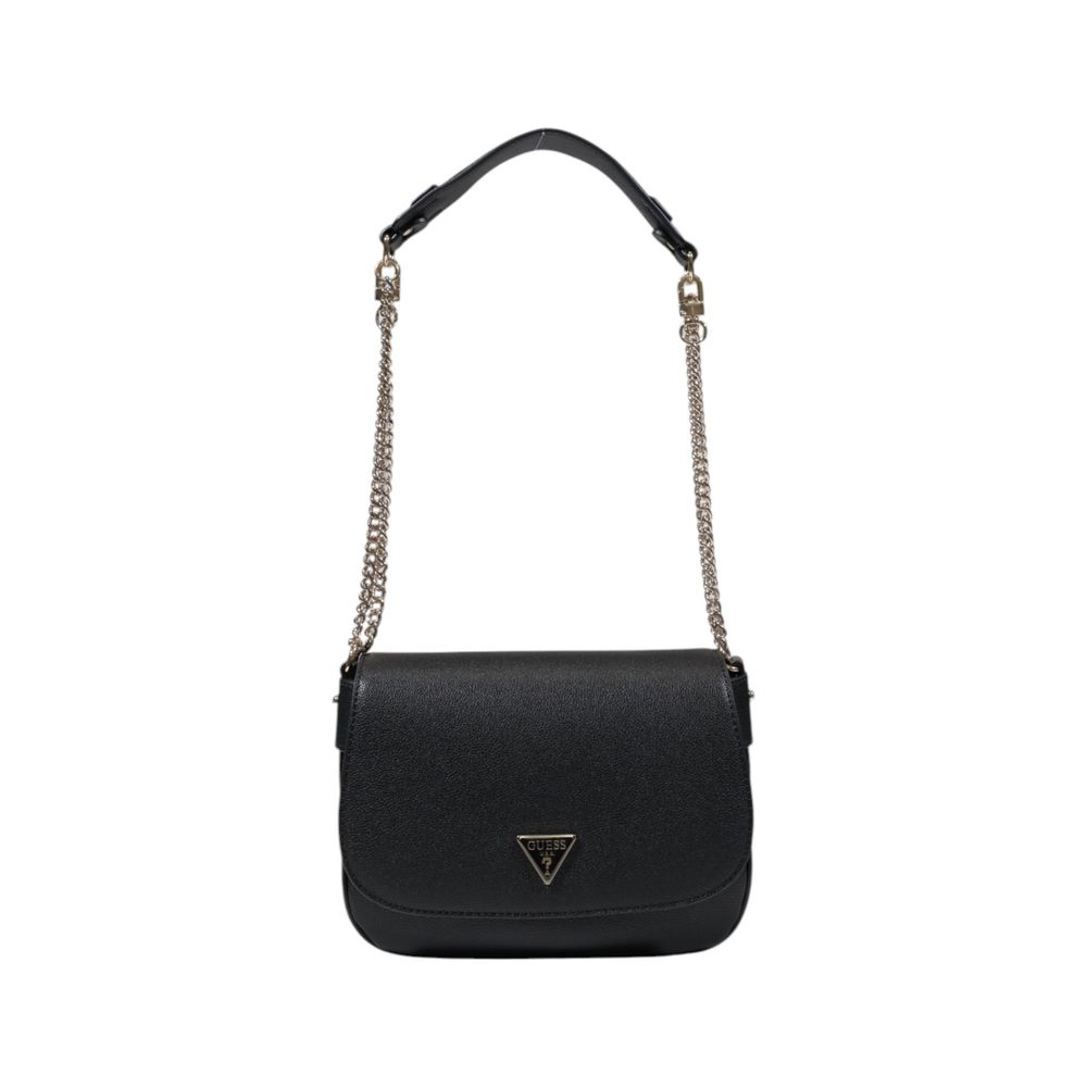 Guess Black Polyethylene Handbag | Regal Royce