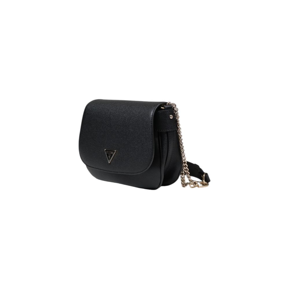 Guess Black Polyethylene Handbag | Regal Royce