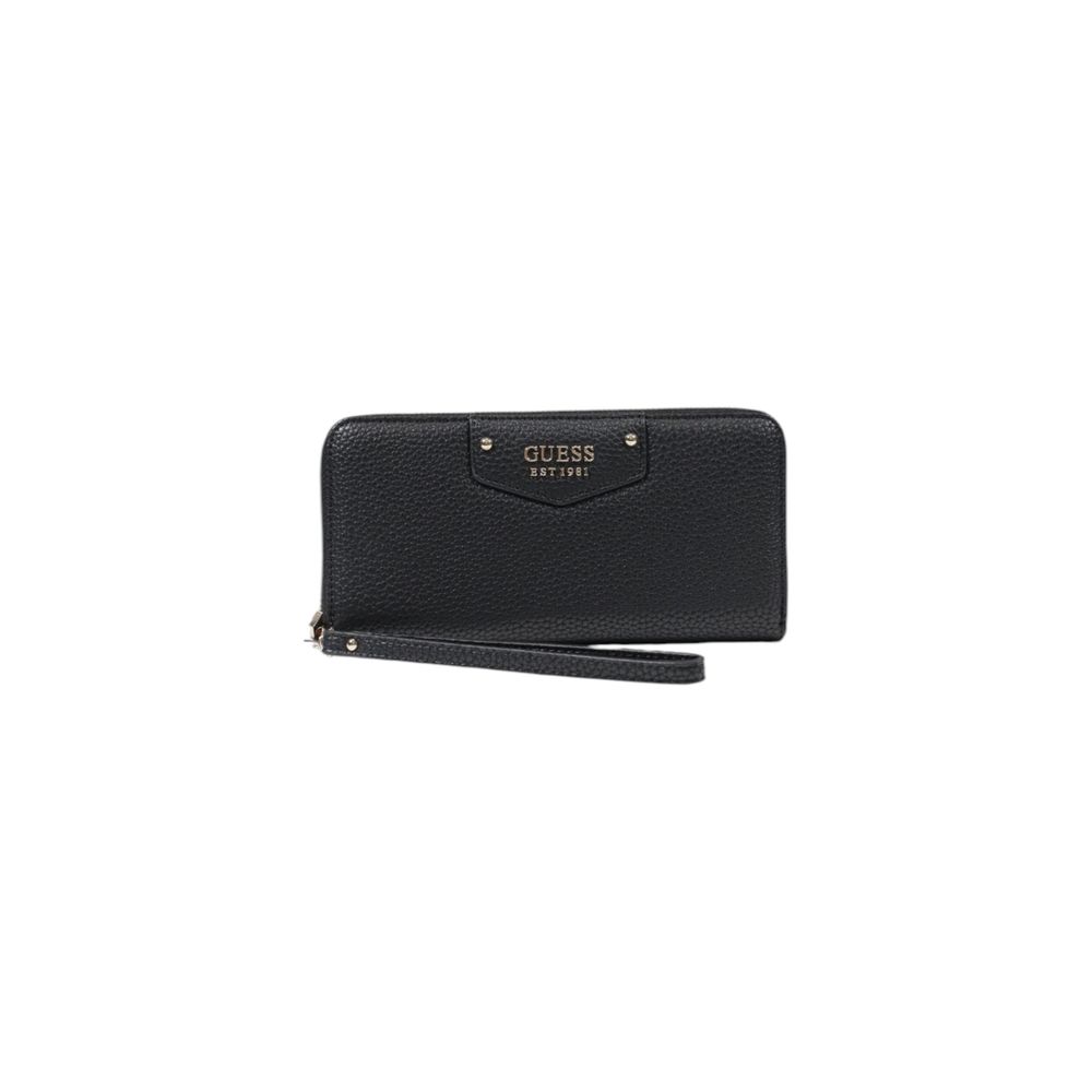 Guess Black Polyethylene Wallet | Regal Royce