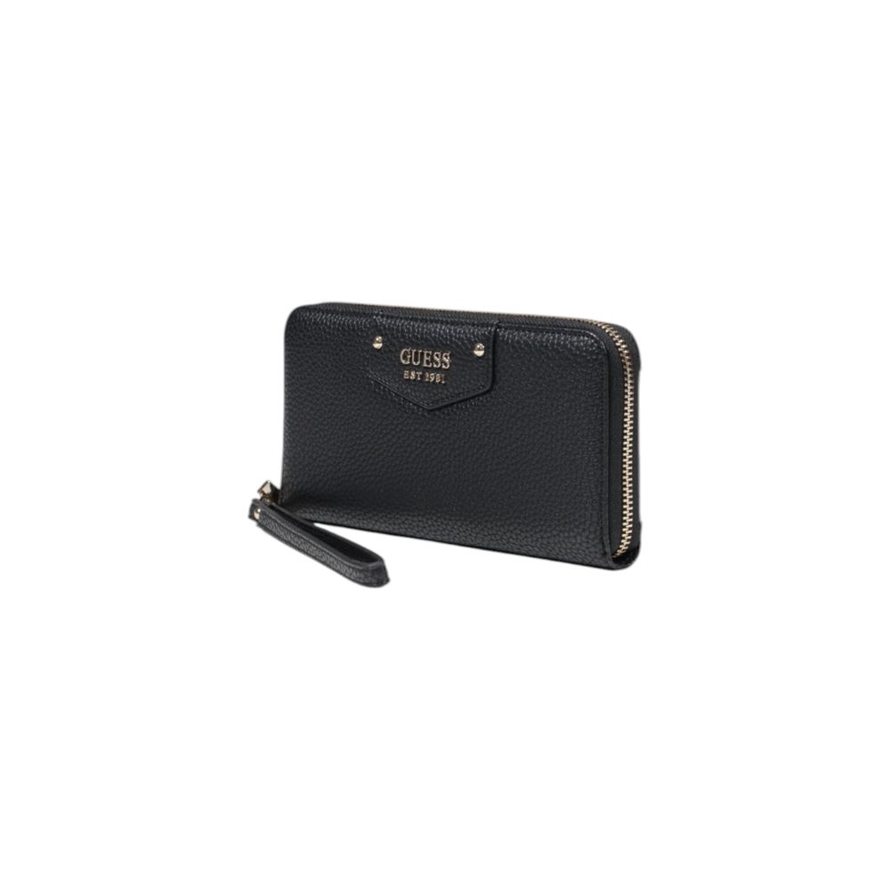 Guess Black Polyethylene Wallet | Regal Royce